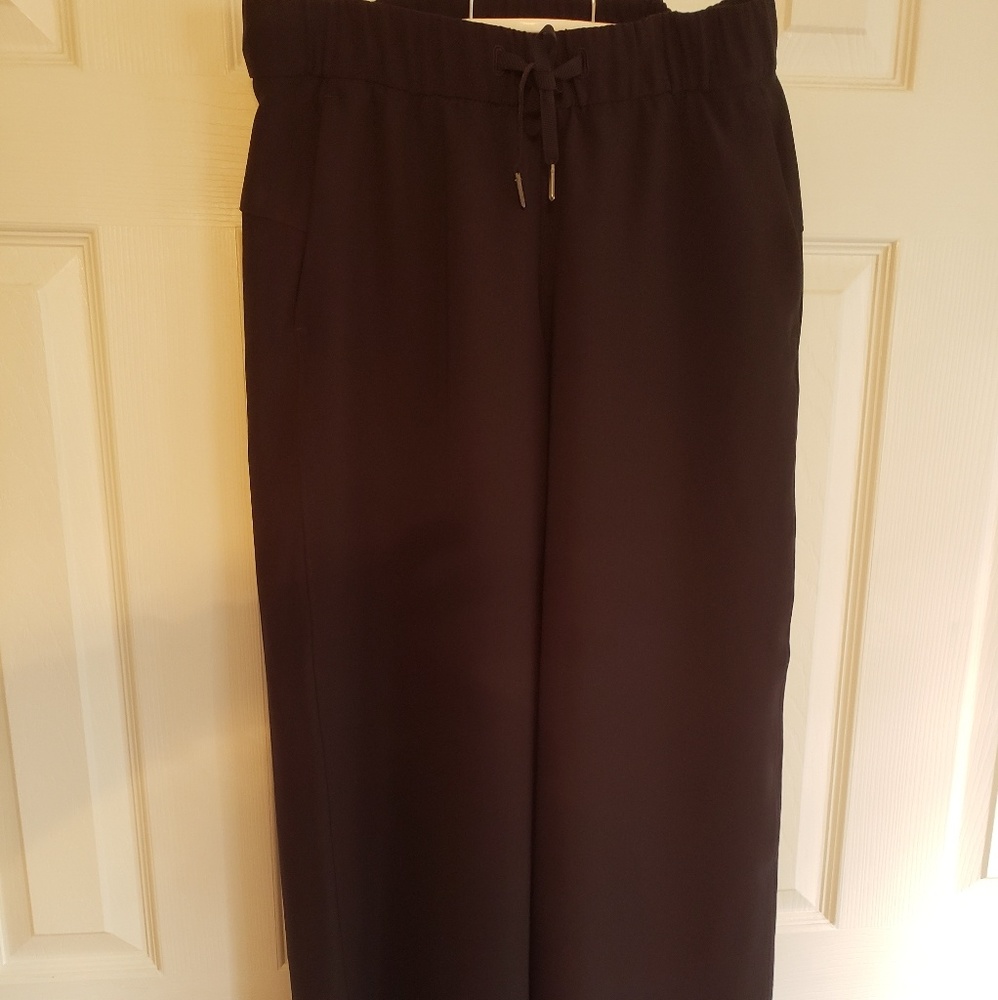 Lululemon wide leg on the fly pants